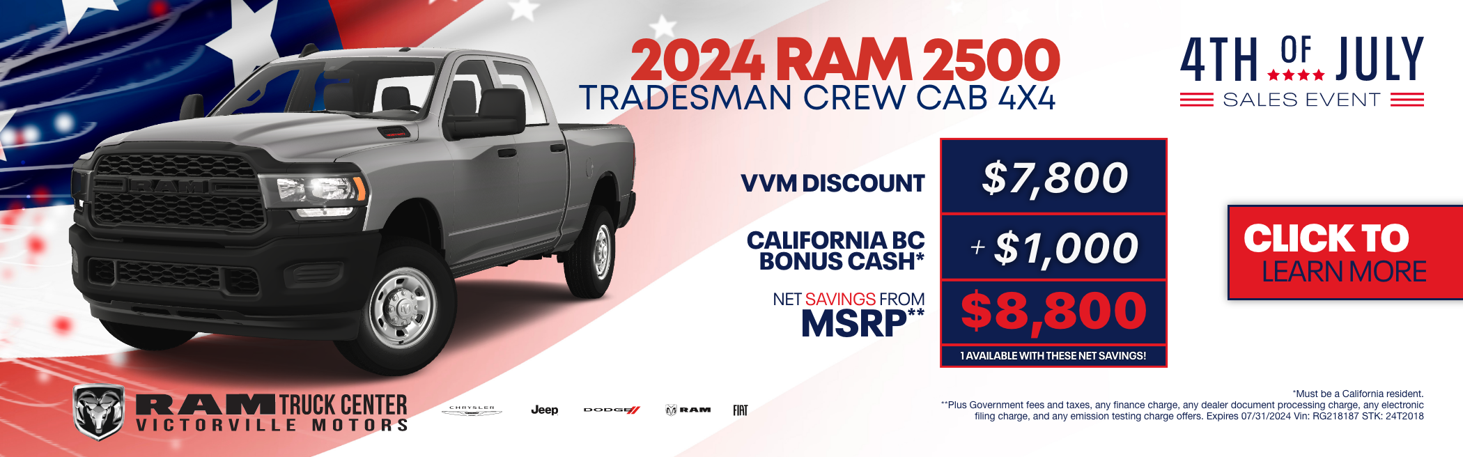 2024 RAM 2500 Tradesman Crew Cab 4X4